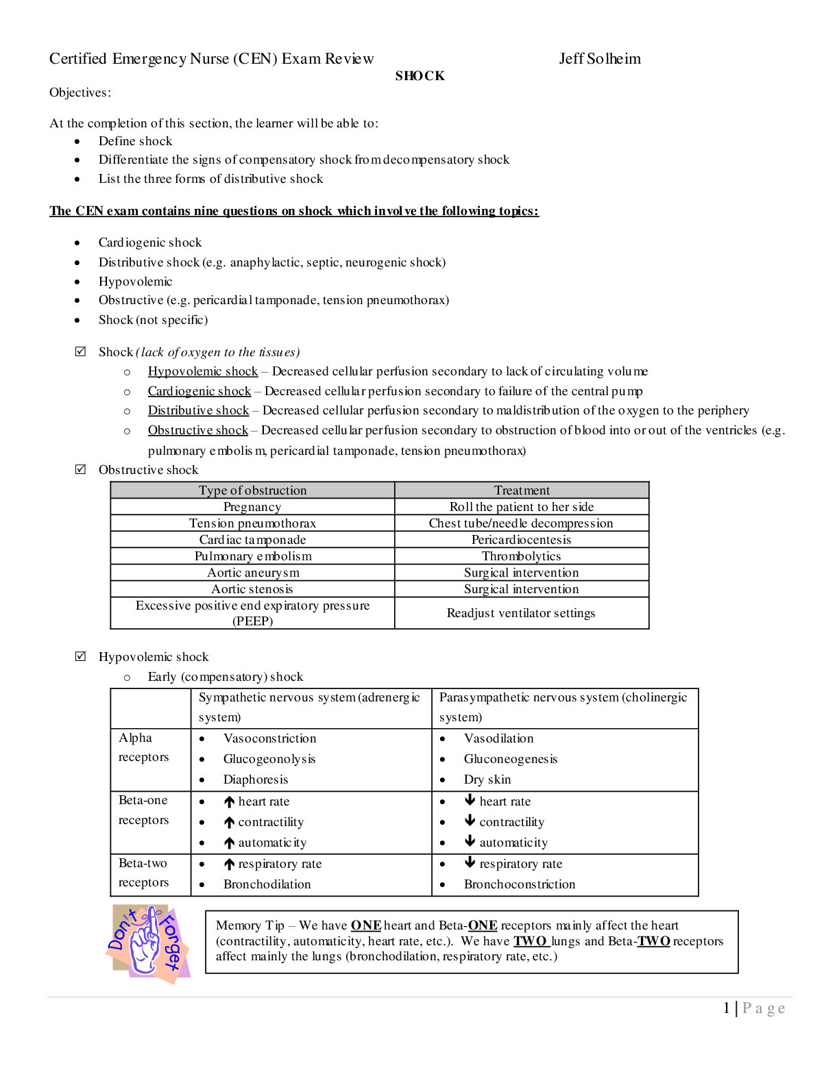 CEN1 Shock_Hematology